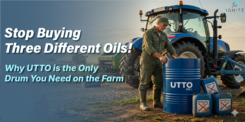 Stop Buying Three Different Oils! Why UTTO is the Only Drum You Need on the Farm