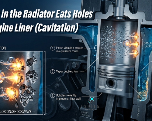 Why Water in the Radiator Eats Holes in Your Engine Liner (Cavitation)